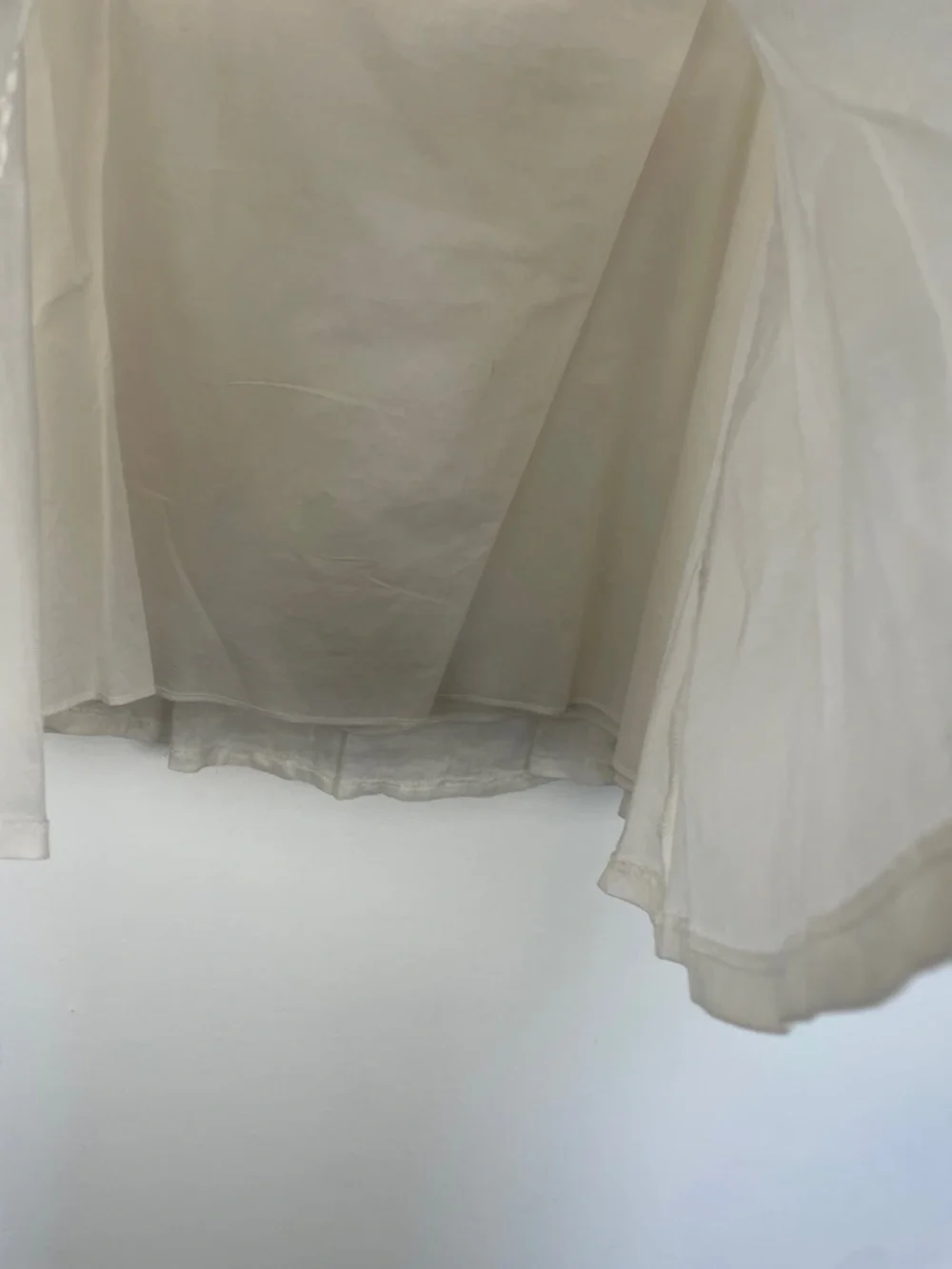 Lauren Ralph Lauren Linen Boho Embroidered Lattace Women's 12 Off White Skirt - Picture 4 of 9